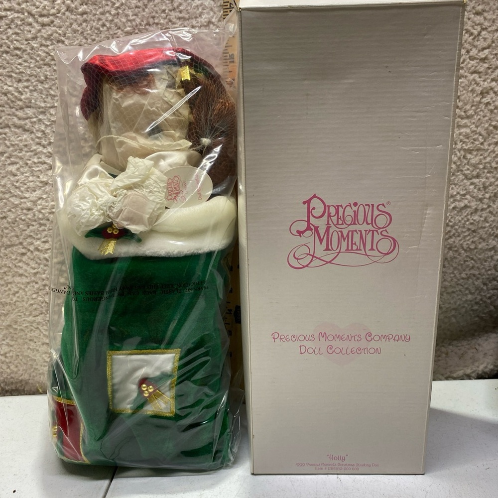 Precious Moments Holly Christmas Doll